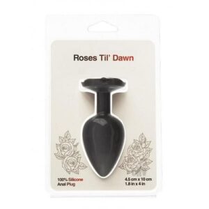Roses Til Dawn Lg Black