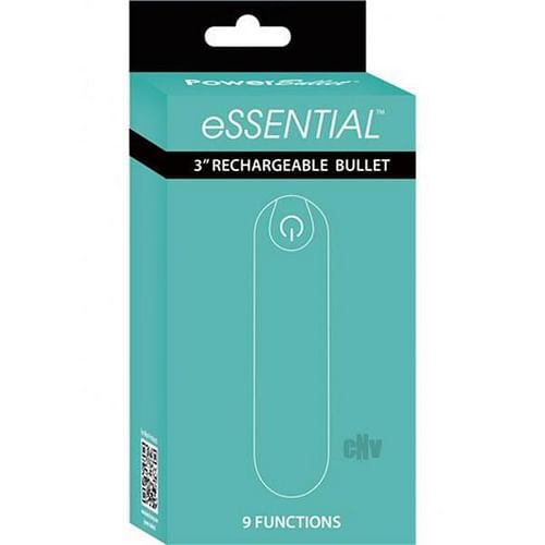Essential Power Bullet Vibrator Teal Green - Image 3