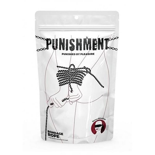 Punishment Bondage Rope Black