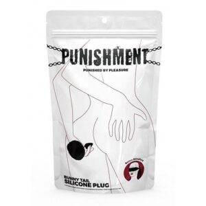 Punishment Bunny Tail Plug Black