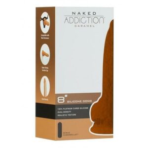 Naked Addiction Silicone Dong 8 Caramel