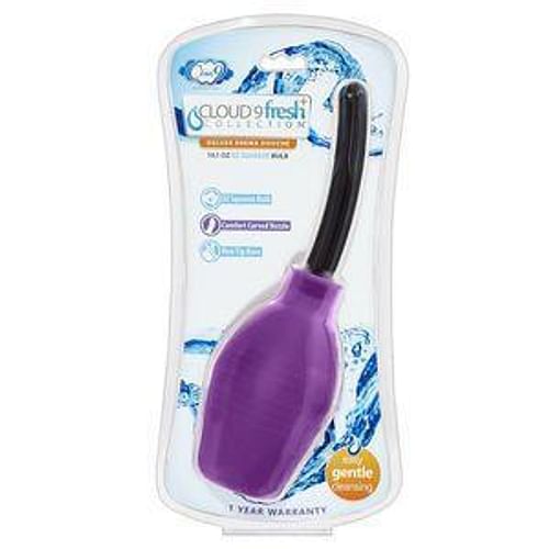 Cloud 9 Fresh Plus Deluxe Anal Soft Tip Enema Douche EZ Squeeze Bulb - Image 2