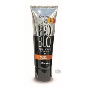 Problo Oral Pleasure Gel Peach 1.5oz