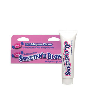 Sweeten D Blow Oral Pleasure Gel Bubble Gum 1.5 oz
