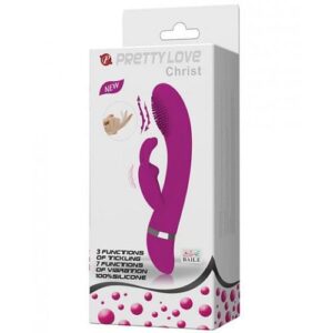 Pretty Love Christ Rabbit Vibrator 7 Function Purple