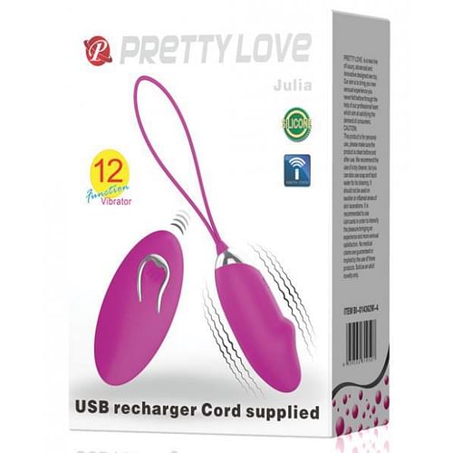 Pretty Love Julia Purple Bullet Vibrator - Image 2
