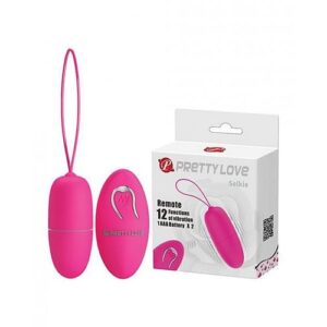 Pretty Love Selkie Battery Powered Egg - Fuchsia
