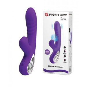 Pretty Love Jersey Sucking & Vibrating Rabbit - Purple
