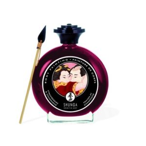 Shunga Edible Body Paint Champagne & Strawberry 3.5oz