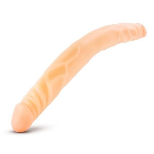 B Yours 14 inches Double Dildo Beige - Image 5