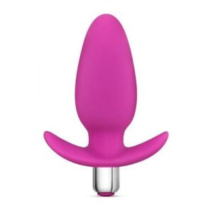 Little Thumper Fuchsia Vibrating Butt Plug