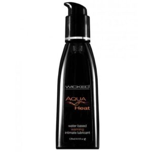 Wicked Aqua Heat Warming Water Based Lubricant 4oz