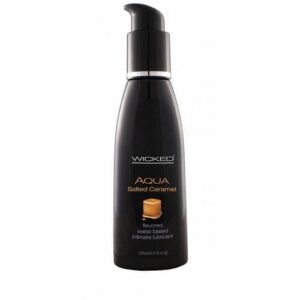 Wicked Aqua Salted Caramel Lube 4oz