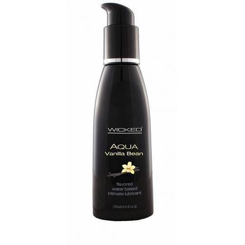 Wicked Aqua Vanilla Bean Lube 4oz