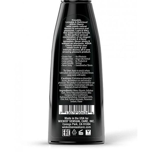 Wicked Aqua Cherry Lube 4oz - Image 3