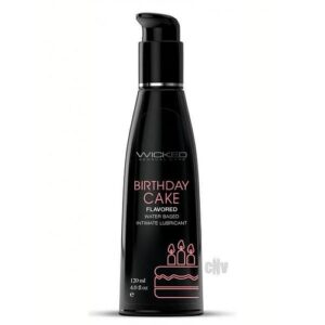 Wicked Aqua Birthday Cake Lube 4oz