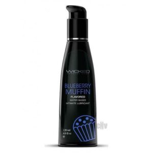 Wicked Aqua Blueberry Muffin Lube 4oz