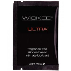 Ultra Silicone Based Lubricant - 3 ml. Packet Fragrance Free