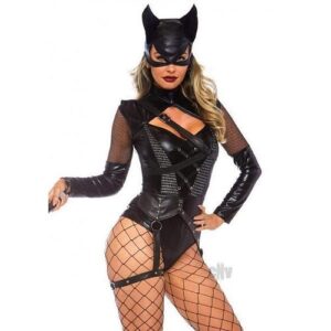 Villainess Vixen 2pc Lg Black