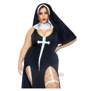 Sultry Sinner 3pc 3x/4x Blk/wht