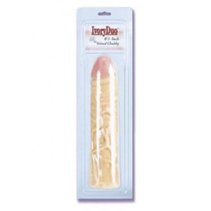 IVORY DUO VEINED CHUBBY 8.5 INCH IVORY