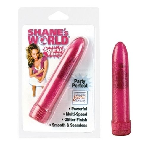 Shane's Sparkle Vibrator - Pink - Image 3