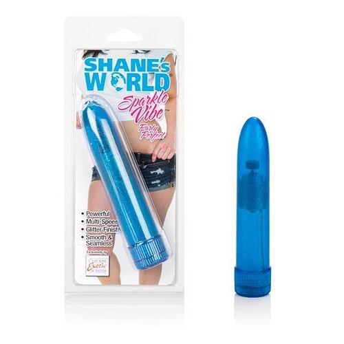 Shane's World Sparkle Vibes Blue Vibrator - Image 5