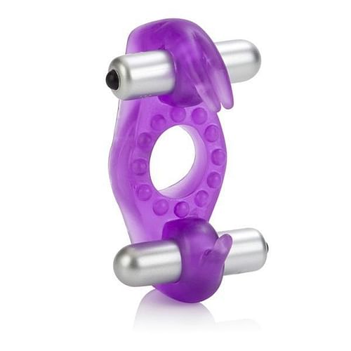 Wireless Rockin Rabbit Vibrating Ring Purple - Image 2