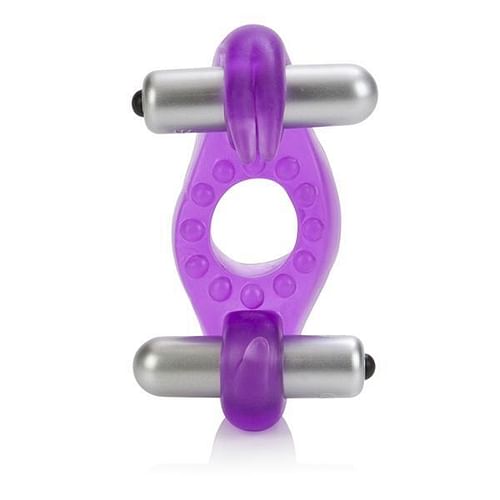 Wireless Rockin Rabbit Vibrating Ring Purple - Image 3