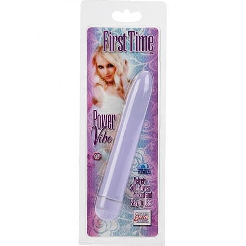 First Time Power Vibe Waterproof 6 Inch Purple - Image 2