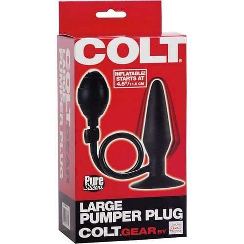 Colt Large Pumper Plug Butt Plug Black - Image 3