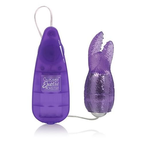 Pocket Exotics Snow Bunny Bullet Purple Vibrator - Image 2