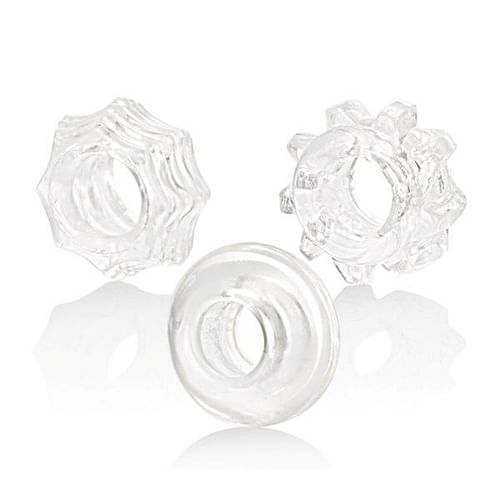 Reversible Ring Set Clear Pack Of 3 - Image 2