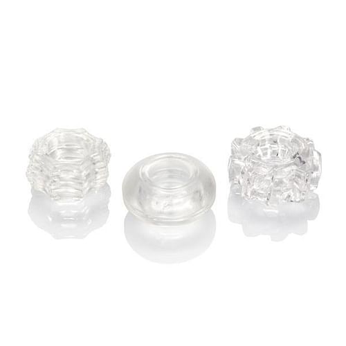 Reversible Ring Set Clear Pack Of 3 - Image 5