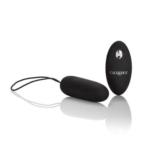 Silicone Remote Control Bullet Vibrator Black - Image 3