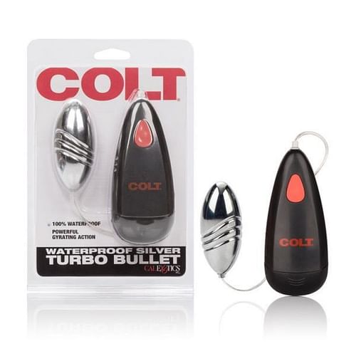 Colt Waterproof Turbo Bullet Vibrator Silver - Image 4