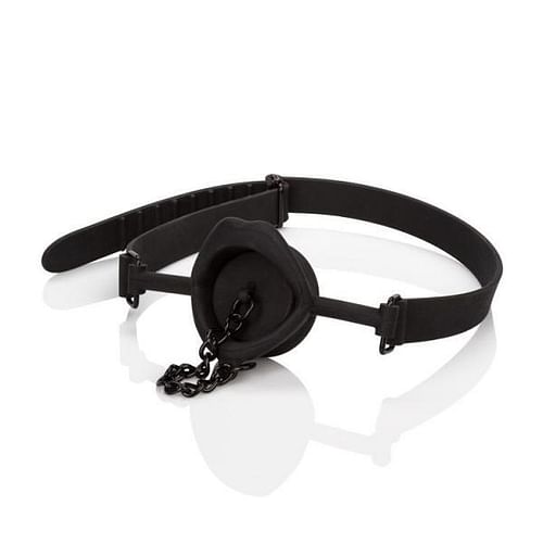 Scandal Silicone Stopper Gag Black - Image 2