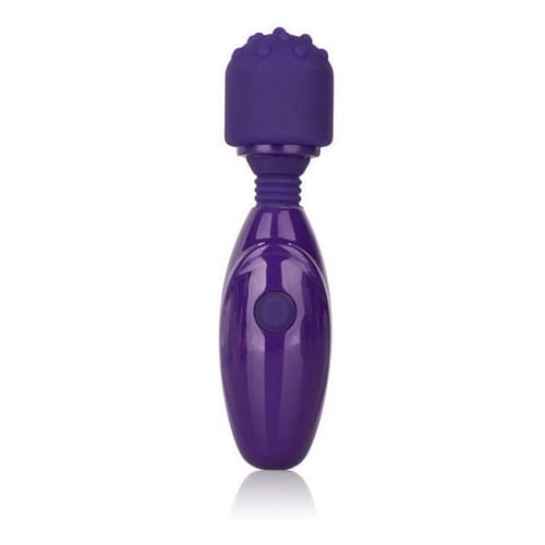 Tiny Teasers Nubby Purple Wand Massager - Image 2