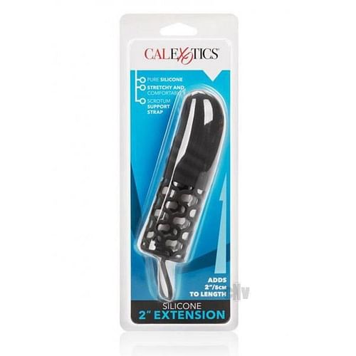 Silicone 2 inches Extension Black - Image 3
