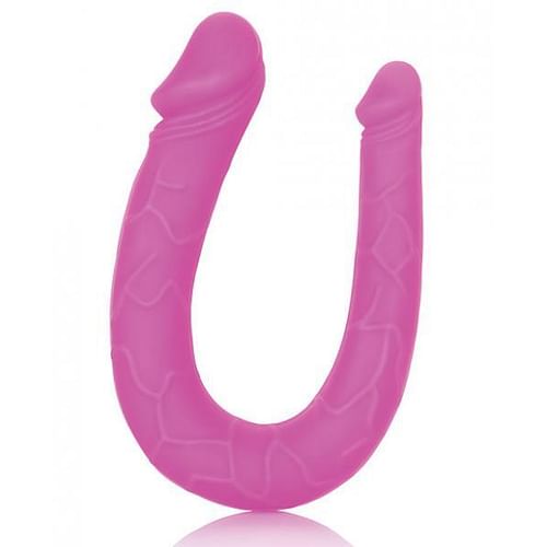 Silicone Double Dong AC/DC Dong Pink - Image 2