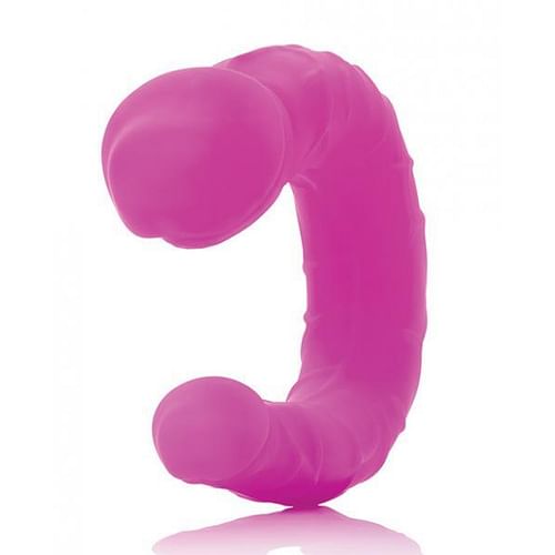 Silicone Double Dong AC/DC Dong Pink - Image 3