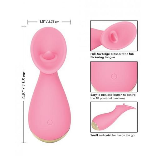 Slay Tickle Me Pink Tongue Vibrator - Image 5