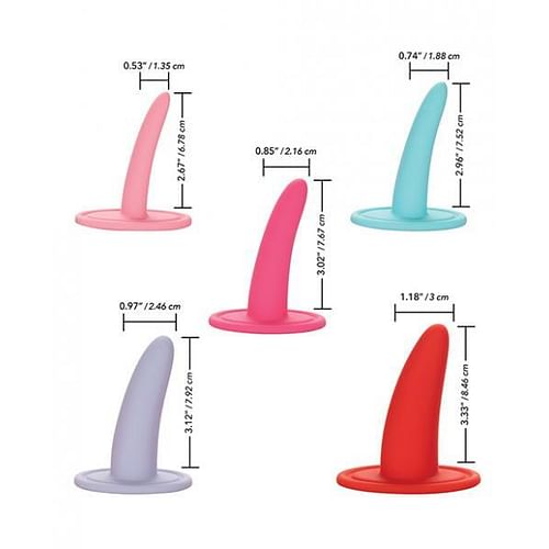She-ology 5 Piece Wearable Vaginal Dilator Set - Image 2