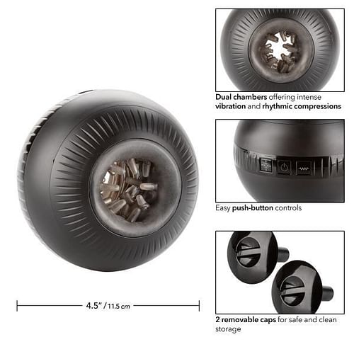 Optimum Power Masturball Black Stroker - Image 4