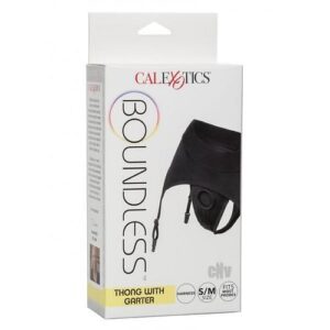 Boundless Thong Garter S/m Black
