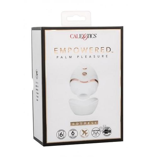 Empowered Palm Pleasure Goddess White