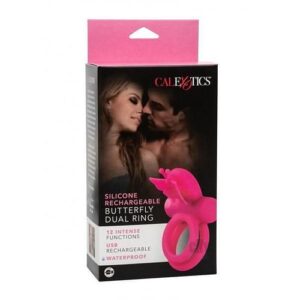 Silicone Recharge Dual Butterfly Ring