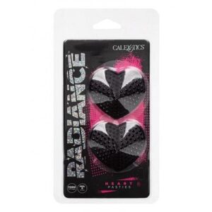 Radiance Heart Pasties Black