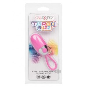 Turbo Buzz Bullet W/sleeve Pink