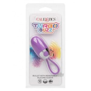 Turbo Buzz Bullet W/sleeve Purple
